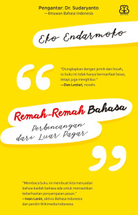 Image of Remah-Remah Bahasa: Perbincangan dari Luar Pagar