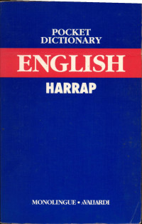 Image of Pocket DIctionary English
