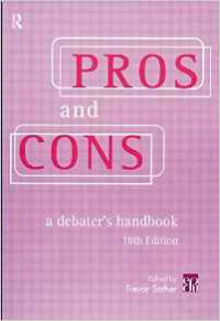Image of Pros and cons : a debater's handbook