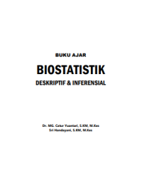 Image of E-book Buku Ajar Biostatistik : Deskriptif dan Inferensial