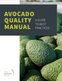 Image of E-book Avocado Quality Manual : A Guide to Best Practices