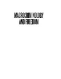Image of E-book Macrocriminology and Freedom