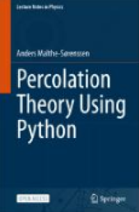 Image of E-book Percolation Theory Using Python