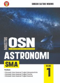 Image of Maestro OSN Astronomi SMA Vol. 1