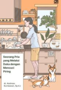Image of Seorang Pria yang Melalui Duka dengan Mencuci Piring