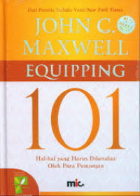 Image of Equipping: 101 Hal-hal yang harus diketahui oleh para pemimpin