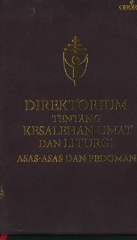 Image of Direktorium tentang Kesalehan Umat dan Liturgi