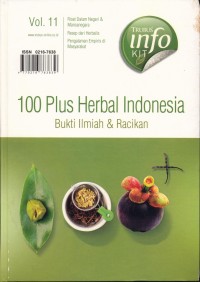 Image of Trubus Info Kit 100 plus herbal Indonesia Bukti Ilmiah & Racikan