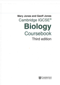 Image of E-book Cambridge IGCSE Biology Coursebook