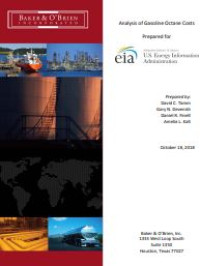 Image of E-book Analysis of Gasoline Octane Costs