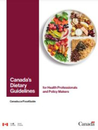 Image of E-book Canada Dietary Guidelines