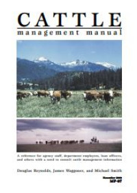 Image of E-book Cattle Management Manual