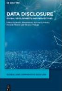Image of E-book Data Disclosure : Global Developments and Perspectives