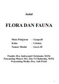 Image of E-book Flora dan Fauna
