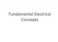 Image of E-book Fundamental Electrical Concepts