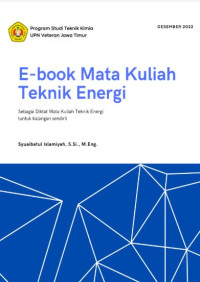 Image of E-book Mata Kuliah Teknik Energi