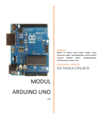 Image of E-book Modul Arduino Uno