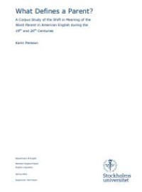 Image of E-book What Defines a Parent?