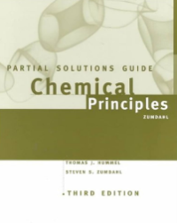 Image of Partial Solutions Guide : Chemical Principles